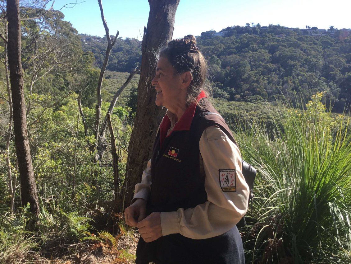 Karen Smith from the Aboriginal Heritage Office